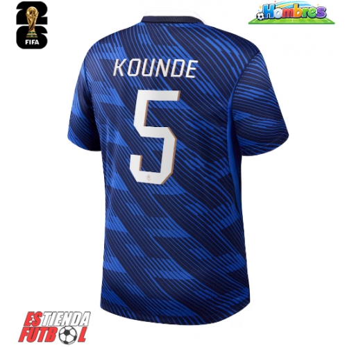 Francia Jules Kounde #5 Primera Equipación Mundial 2026 Manga Corta